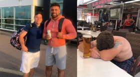 vacances improvisées boire des bières Majorque