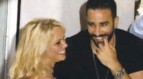 Adil Rami et Pamela Anderson
