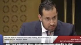Alexandre benalla audience sénateurs