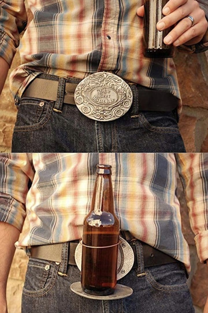boucle ceinture porte biere