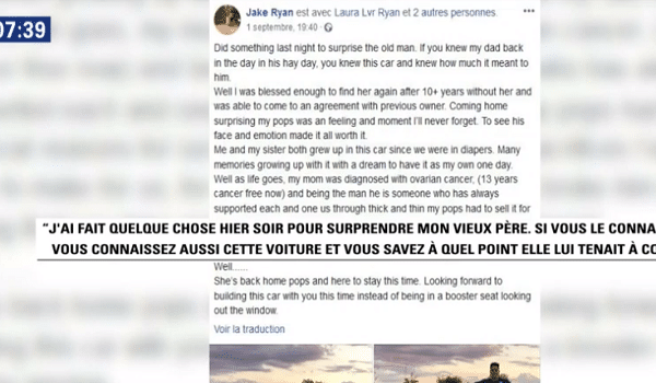 Ils offrent un cadeau unique à leur père