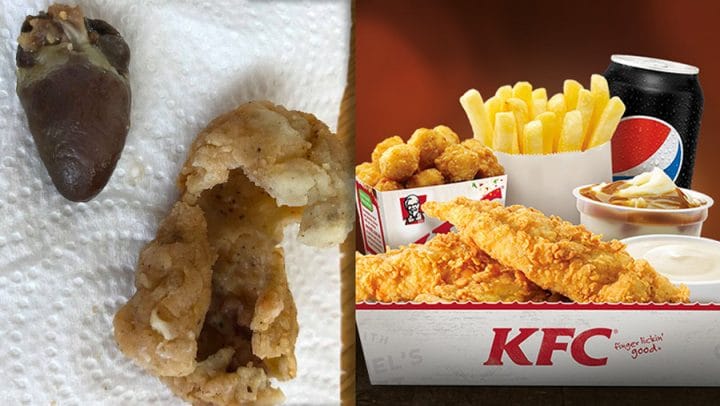 cœur de poulet pané kfc