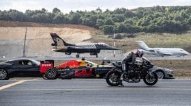 course f-16 jet lexus moto 400 m