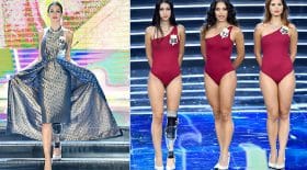 miss italie mannequin amputée