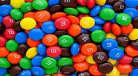 M&M's fourres au Nutella