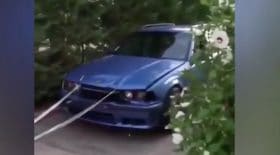 méthode pour réparer un capot de voiture