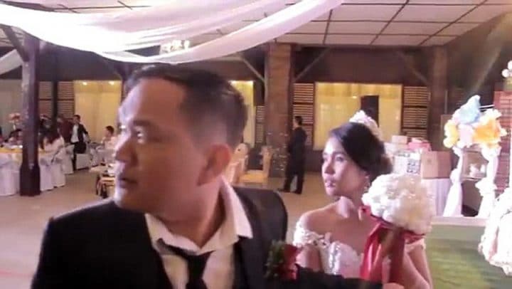 mariage interrompu typhon mangkhut philippines