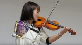 violoniste amputée du bras