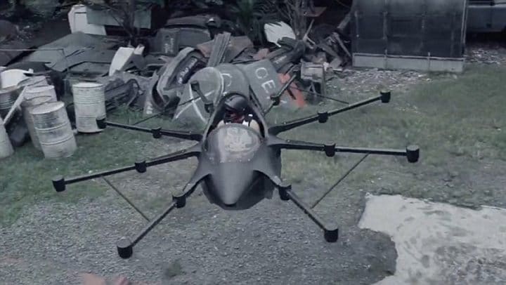 voiture volante drone invention