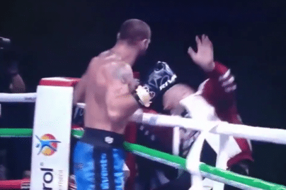Le boxeur Russe Gennady Martirosyan violent avec son entraineur