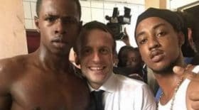 Emmanuel Macron photo polémique