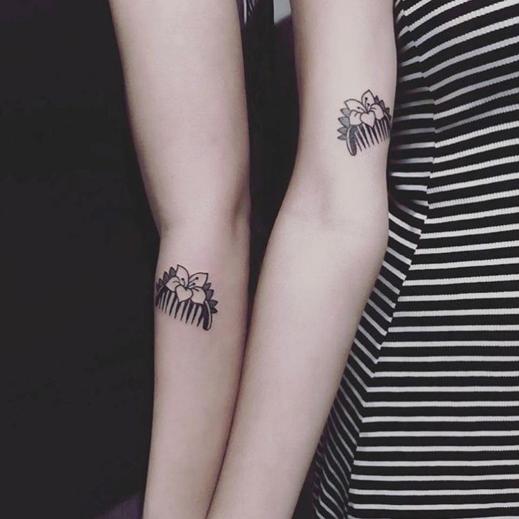Tatouage Meilleure Amie Original
