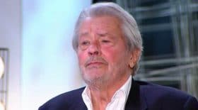 Alain Delon souhaite être enterré avec son chien