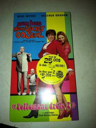 pochette Austin powers