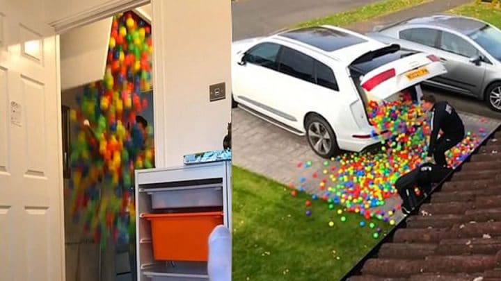 prankster woody kleiny boules en plastique