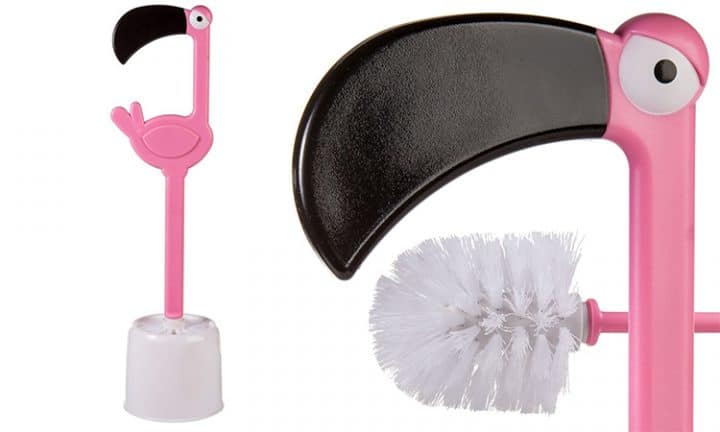 brosse flamant rose