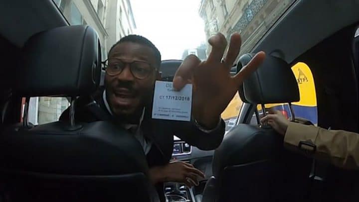 chauffeur de taxi parisien arnaque