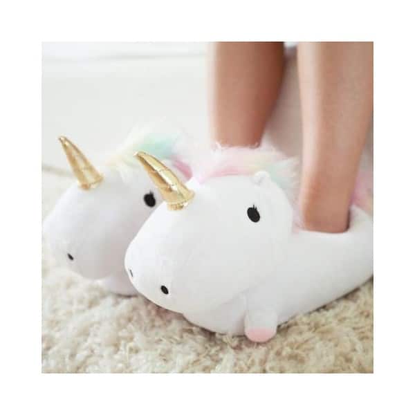 chaussons licorne