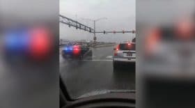 Une course poursuite aux Etats-Unis