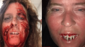 dents de vampire fausses dents