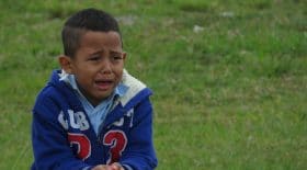 Enfant en pleurs