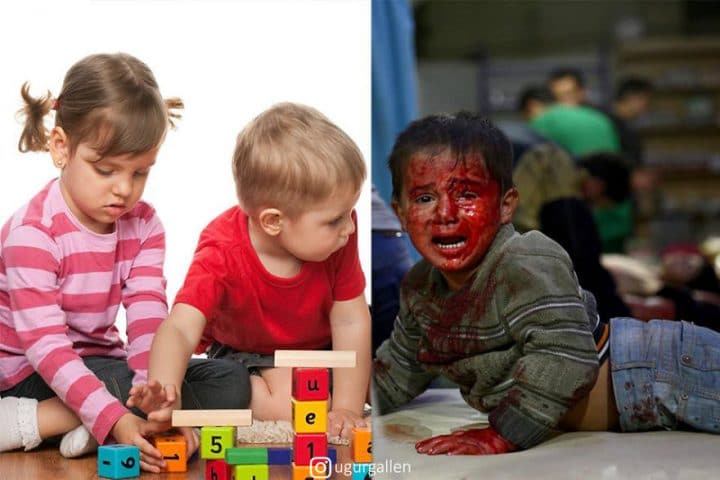 Enfant jouet sang dpum