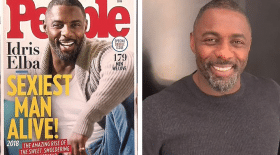 Idris Elba élu homme le plus sexy