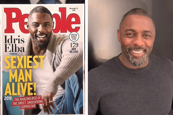 Idris Elba élu homme le plus sexy