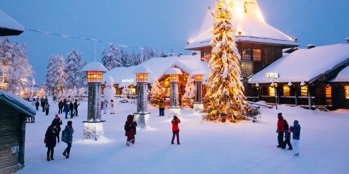 Laponie village du papa Noël