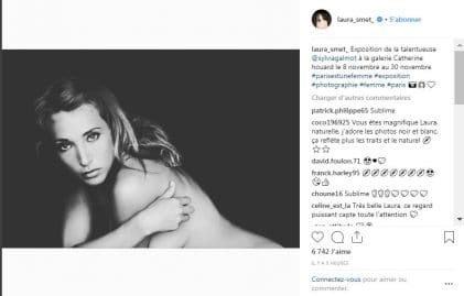 Laura Smet mystérieuse et nue sur Instagram