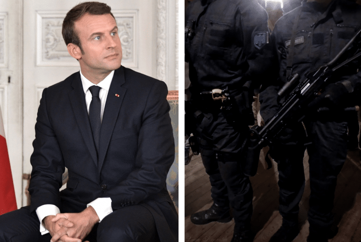 Macron visé par un projet d'attaque