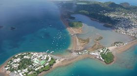 vue aérienne de mayotte