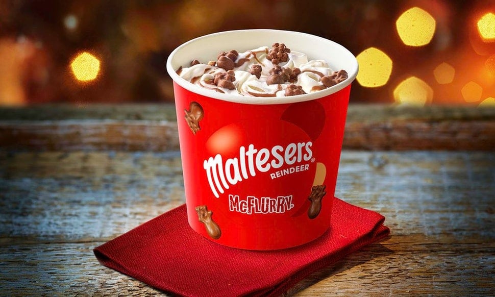 Un nouveau Mc Flurry pour Noël chez Mc Donald's ! Vous allez adorer