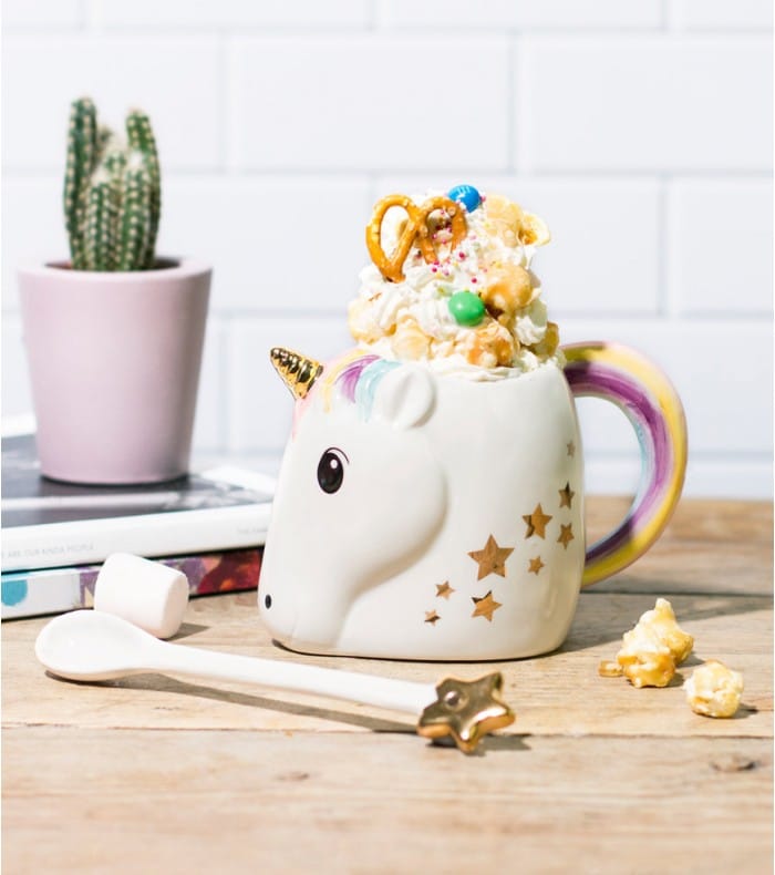 mug licorne baguette magique