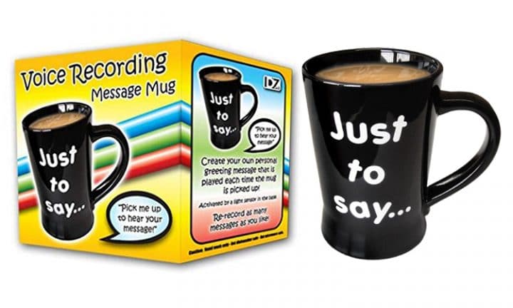 mug voice recorder