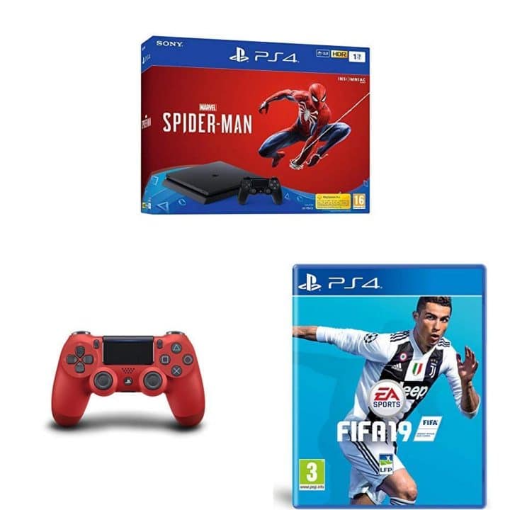 pack ps4 spiderman fifa