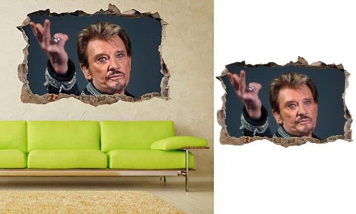 sticker trompe loeil