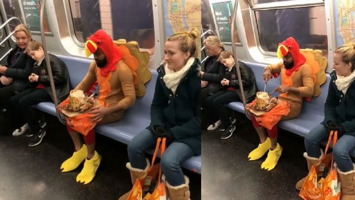 déguisement de dinde thanksgiving