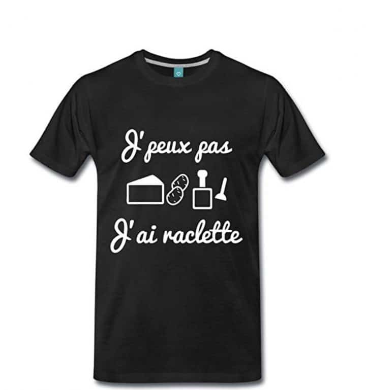 t shirt raclette