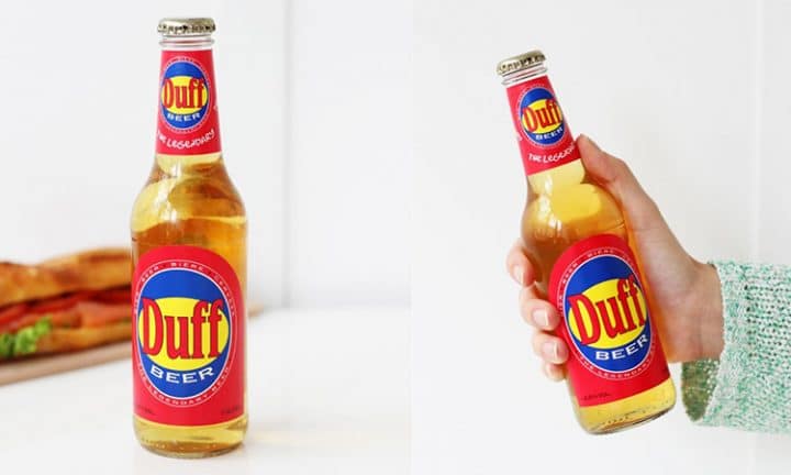 biere duff simpson