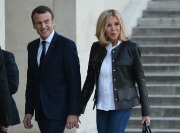 Brigitte Macron soutient son mari