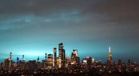 Ciel bleu New York