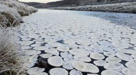 crêpes de glace phénomènes disques glacés
