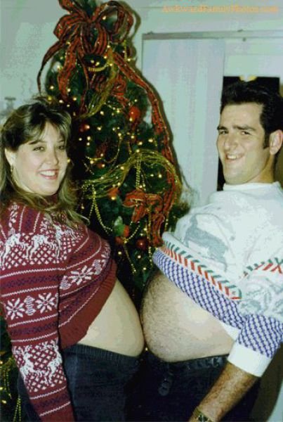 famille noel big belly