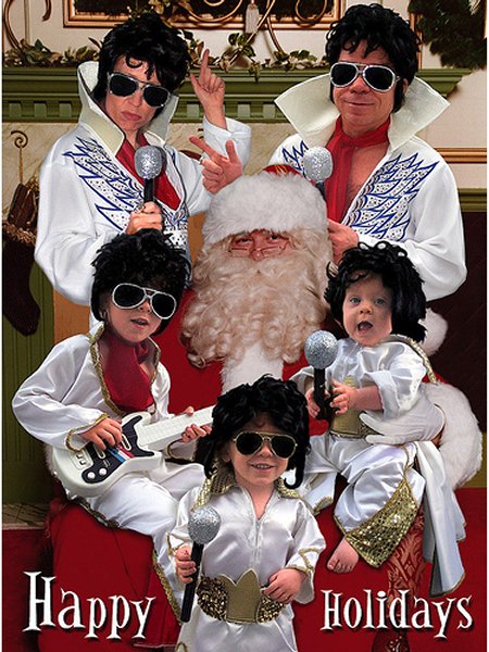 famille noel elvis