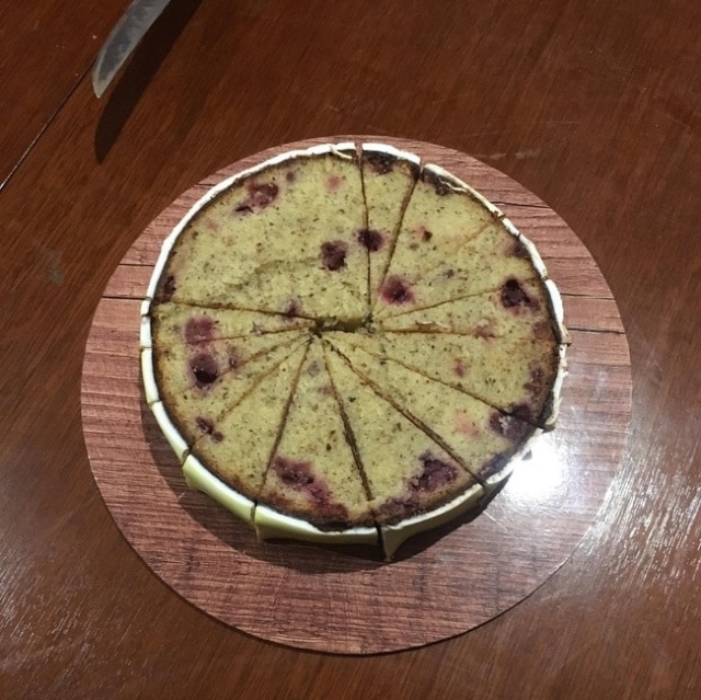 gateau mal coupé