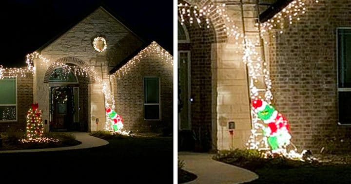 grinch vole les décos