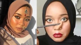 instagrameuse enlève son faux nez