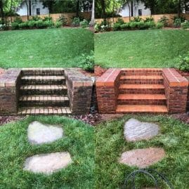 Escaliers terrasse propres