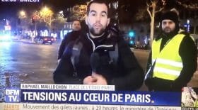 oeuf journaliste bfm tv